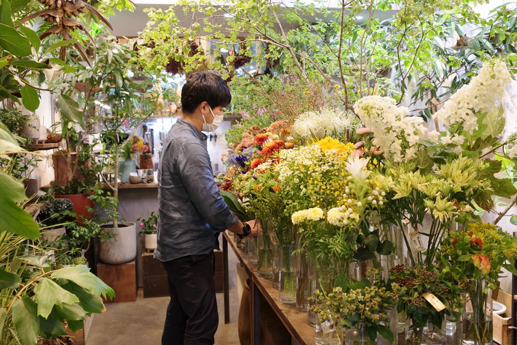 花屋│LUFF(ラフ) 店舗内