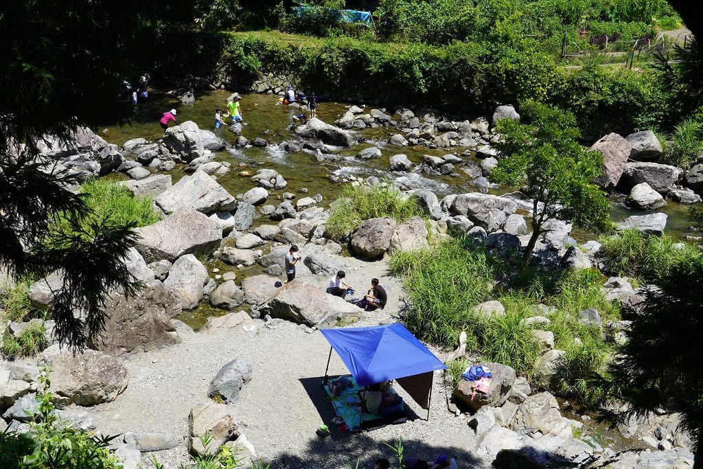 河原の様子/摂津峡公園(大阪府/高槻市)