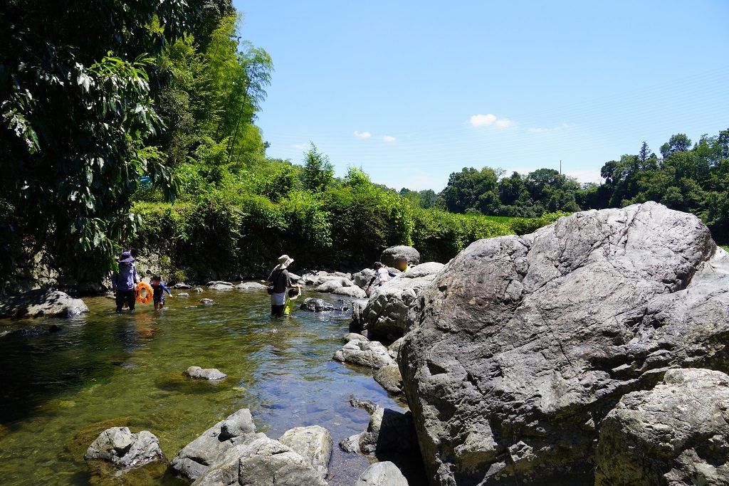 河原の様子/摂津峡公園(大阪府/高槻市)