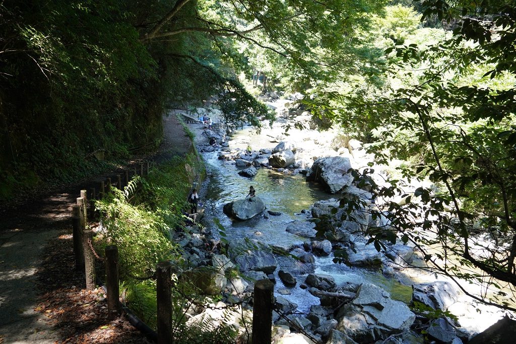 ウォーキングコース/摂津峡公園(大阪府/高槻市)