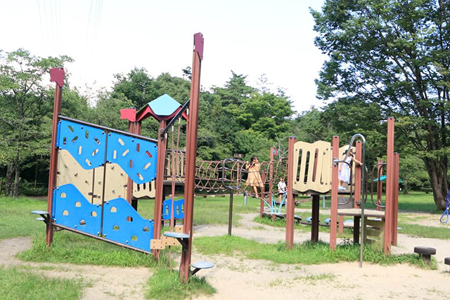 クライミング遊具「アドベンチャー」/草津市ロクハ公園(滋賀県/草津市)