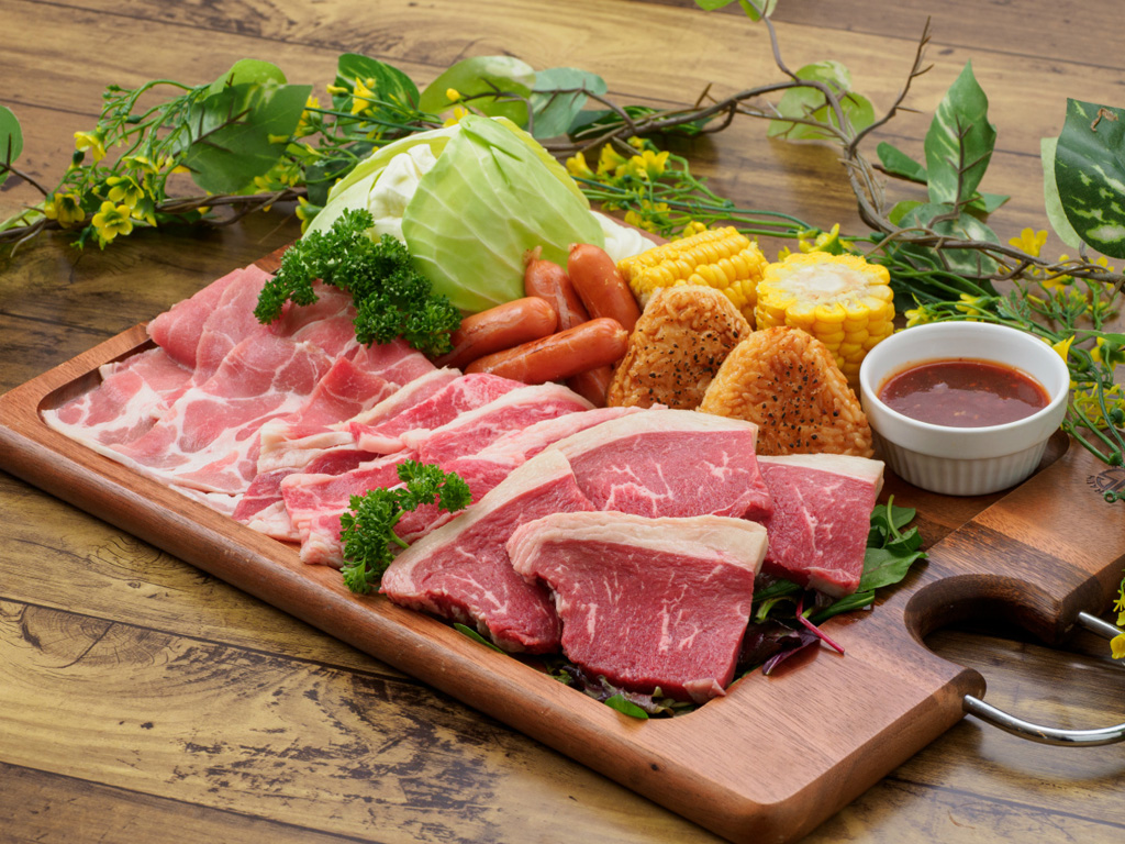 「Good BBQセット」1人前/山田池公園(大阪府/枚方市)