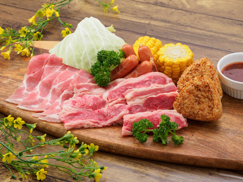 「ジュニアBBQセット」1人前/山田池公園(大阪府/枚方市)