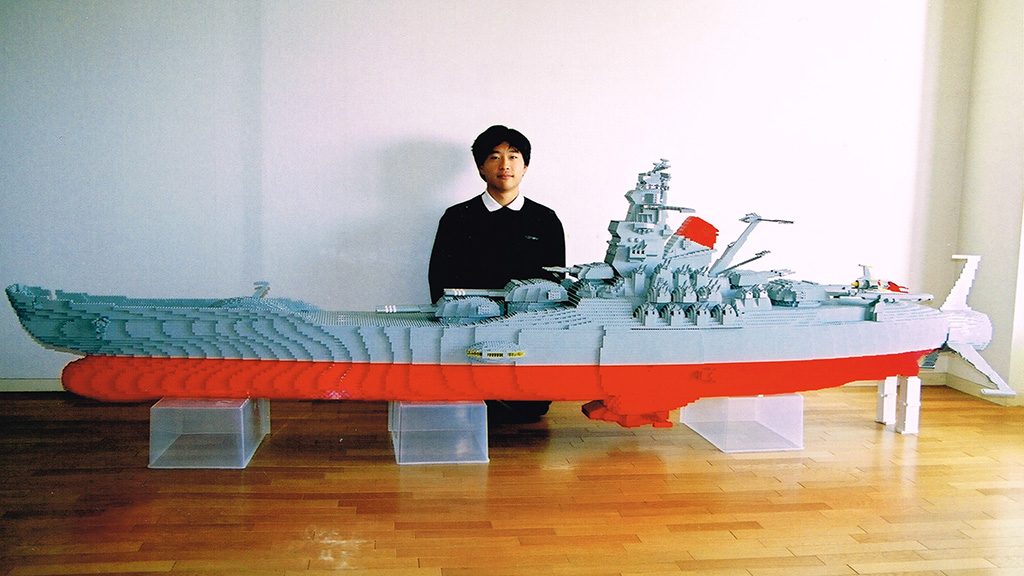 15歳のときに制作した大型作品、宇宙戦艦ヤマト