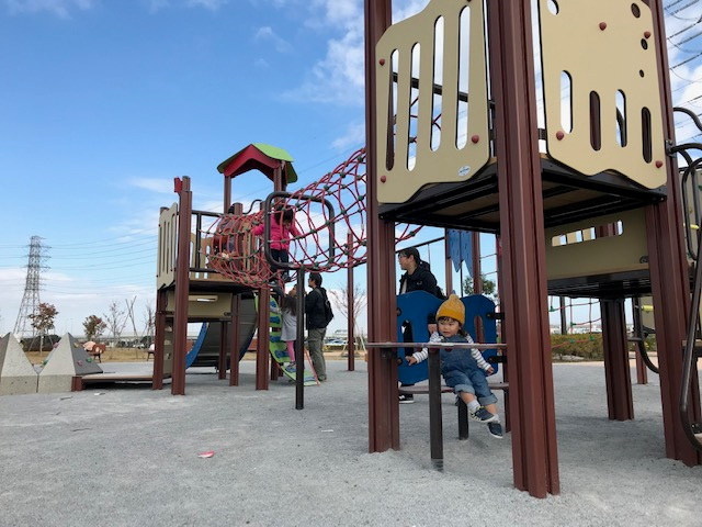 幼児用遊具/荒川水循環センター上部公園(埼玉県/戸田市)