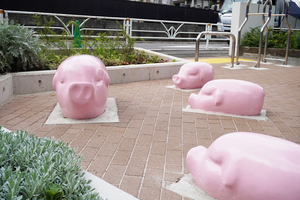 ブタのスツール/恵比寿南二公園(東京都/渋谷区)