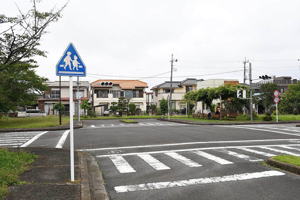 信号機もある本物そっくりのコース/児童交通公園(埼玉県/行田市)