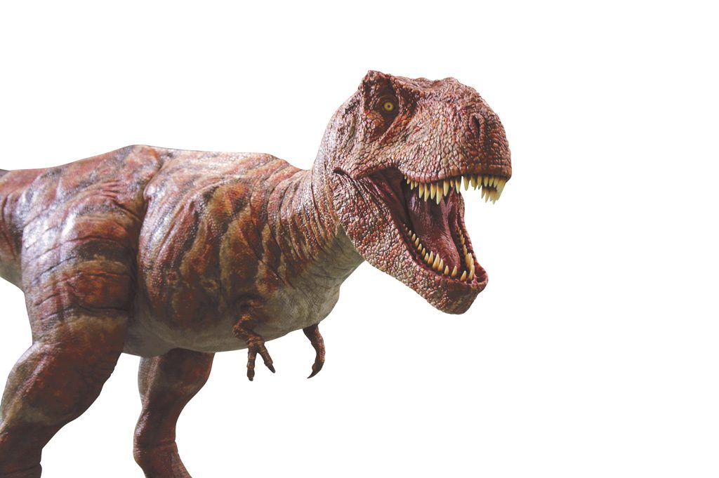 ティラノサウルスのロボット ©ココロ/ティラノサウルス展│名古屋市科学館(愛知県/名古屋市)