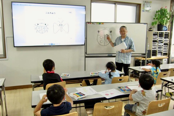 絵画教室の様子