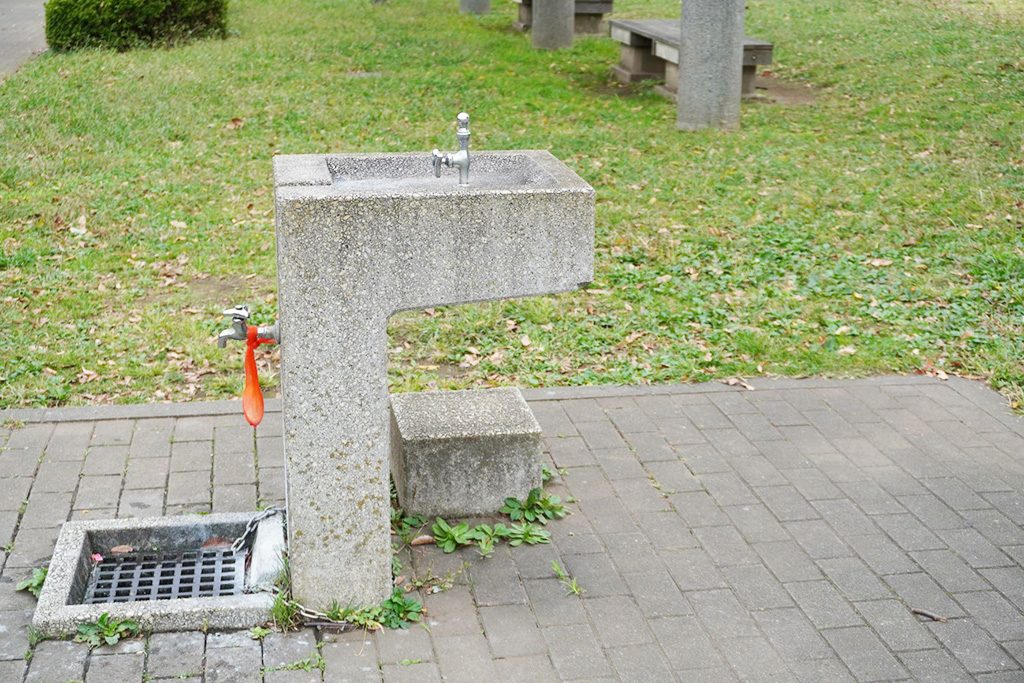 手洗い&水飲み場/秋葉台公園(神奈川県/藤沢市)