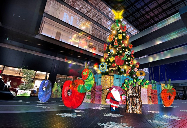 クリスマスツリー(※画像はイメージ)/WINTER RISE 2021 with the World of Eric Carle/二子玉川ライズ(東京都/世田谷区)