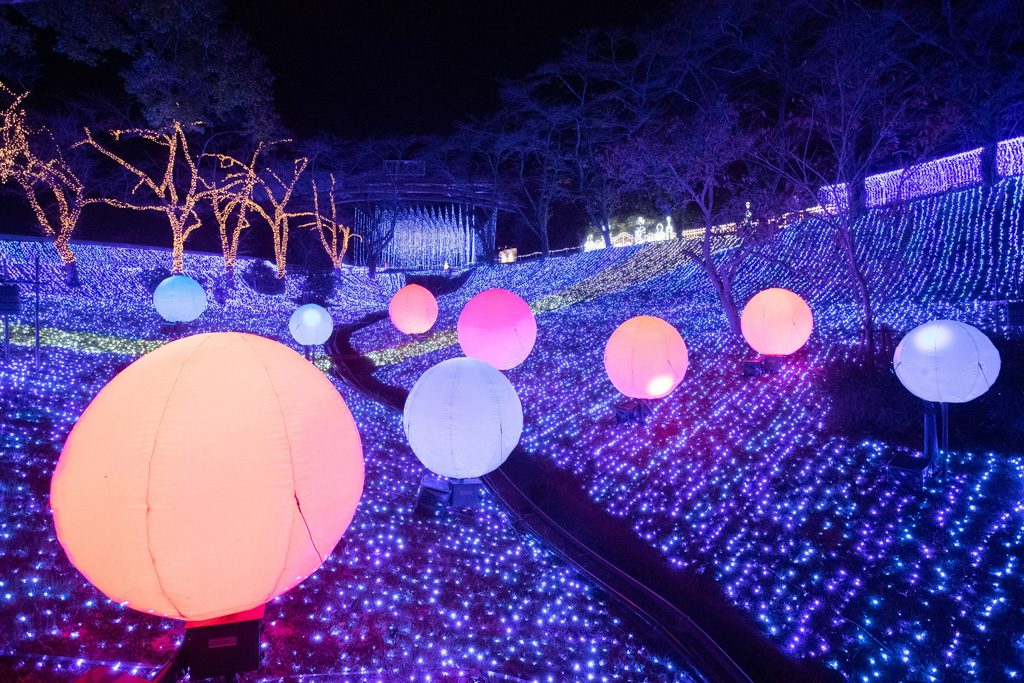 「さがみ湖イルミリオン」/さがみ湖リゾートプレジャーフォレスト(神奈川県/相模原市)