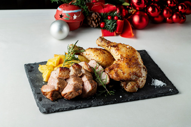 豚肩ロースと骨付き鶏もも肉のカルネミスト/Brianza 6・1/アークヒルズ(東京都/港区)