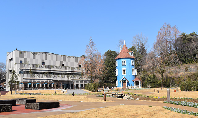 「ムーミン屋敷」と「コケムス」/ムーミンバレーパーク(埼玉県/飯能市)