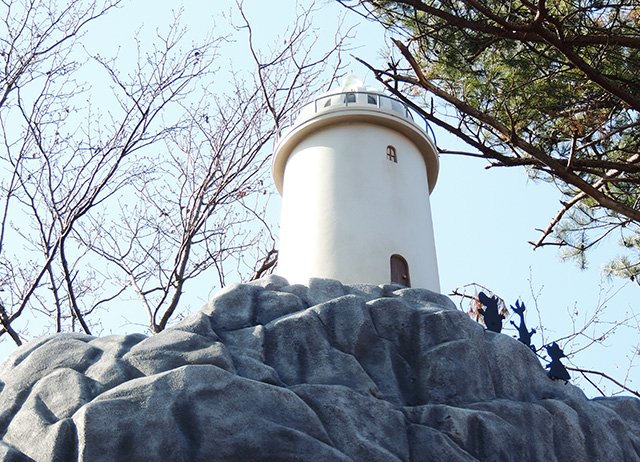 「おさびし山」エリアにある「天文台」/ムーミンバレーパーク(埼玉県/飯能市)