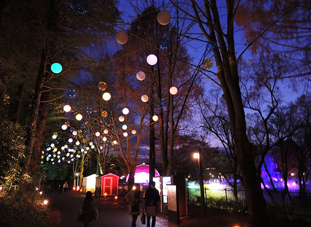 冬のイベント「Winter Festival」の様子/ムーミンバレーパーク(埼玉県/飯能市)