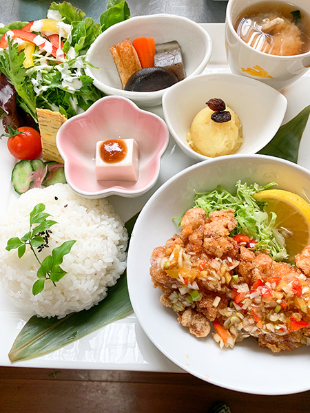 「寺ノ下cafe COCORO」のランチプレート(千葉県/大多喜町)