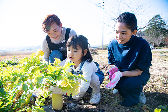 まるがやつファームで収穫体験(千葉県/大多喜町)