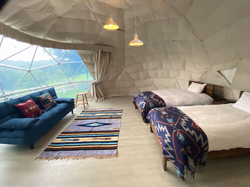 客室内/Haga Farm&Glamping(栃木県/芳賀町)