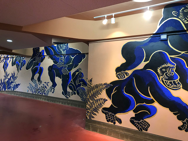 壁画絵師・木村英輝氏の作品/京都市動物園(京都府/京都市)