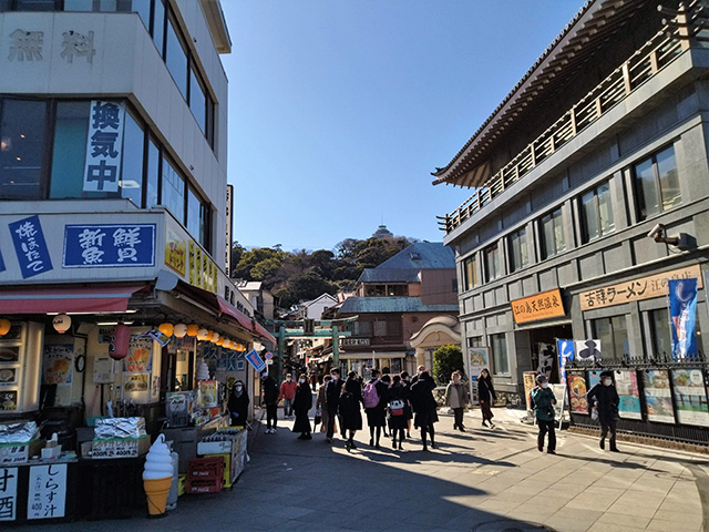 江の島の入り口(神奈川県/藤沢市)