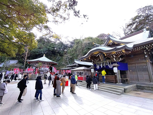 江島神社・辺津宮(神奈川県/藤沢市)