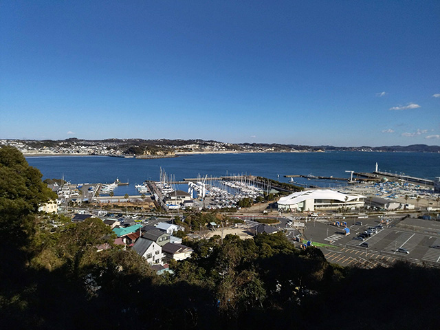 片瀬海岸東浜を一望(神奈川県/藤沢市)