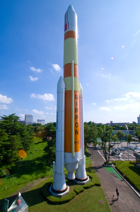 純国産ロケット「H-II」/つくばエキスポセンター(茨城県/つくば市)