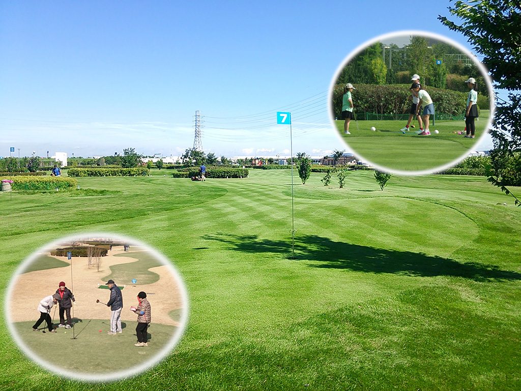 「とだパークゴルフ場(荒川水循環センター上部公園)」(埼玉県/戸田市)
