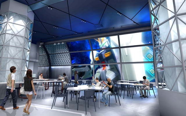 「GUNDAM SIDE-F」施設イメージ/ガンダムパーク福岡(福岡市)