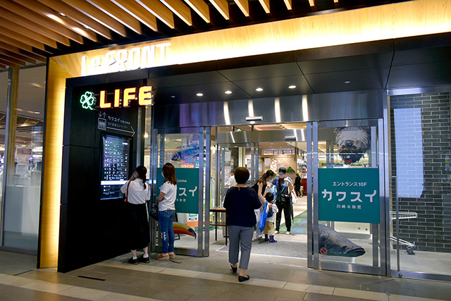 1階入口/カワスイ 川崎水族館(神奈川県/川崎市)