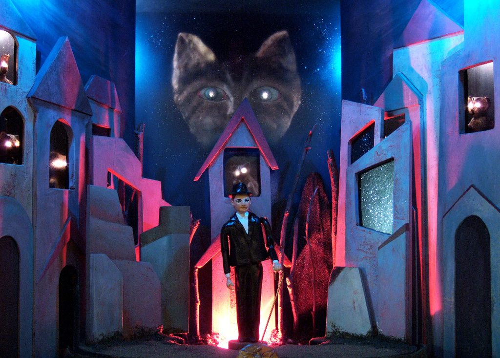 ムットーニ《猫町》1994年(原作:萩原朔太郎『猫町』)/世田谷文学館(東京都/世田谷区)