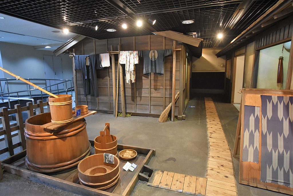 長屋の上水井戸端/東京都水道歴史館(東京都/文京区)