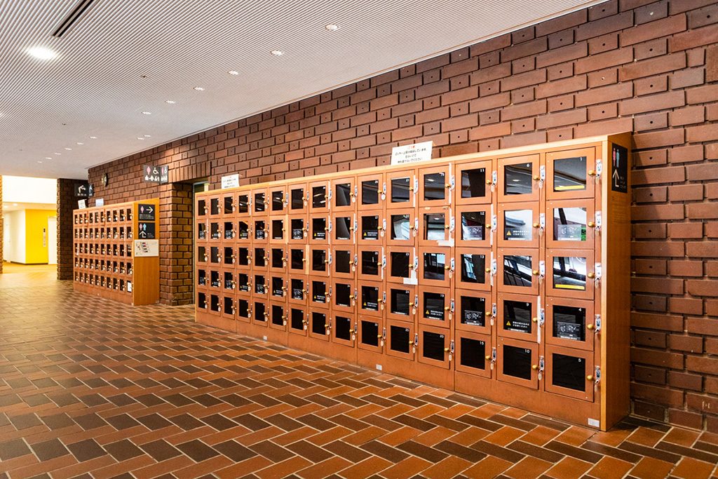 コインリターン式のコインロッカー/東京都美術館(東京都/台東区)