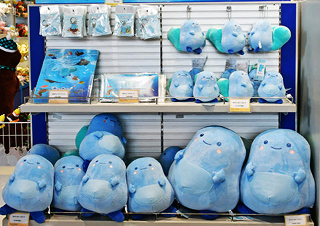 “えのすい”のキャラクター“あわたん”グッズ/新江ノ島水族館(神奈川県/藤沢市)