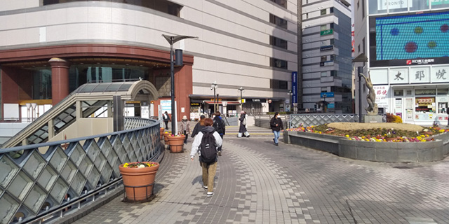 川口市立科学館への道のり(埼玉県)