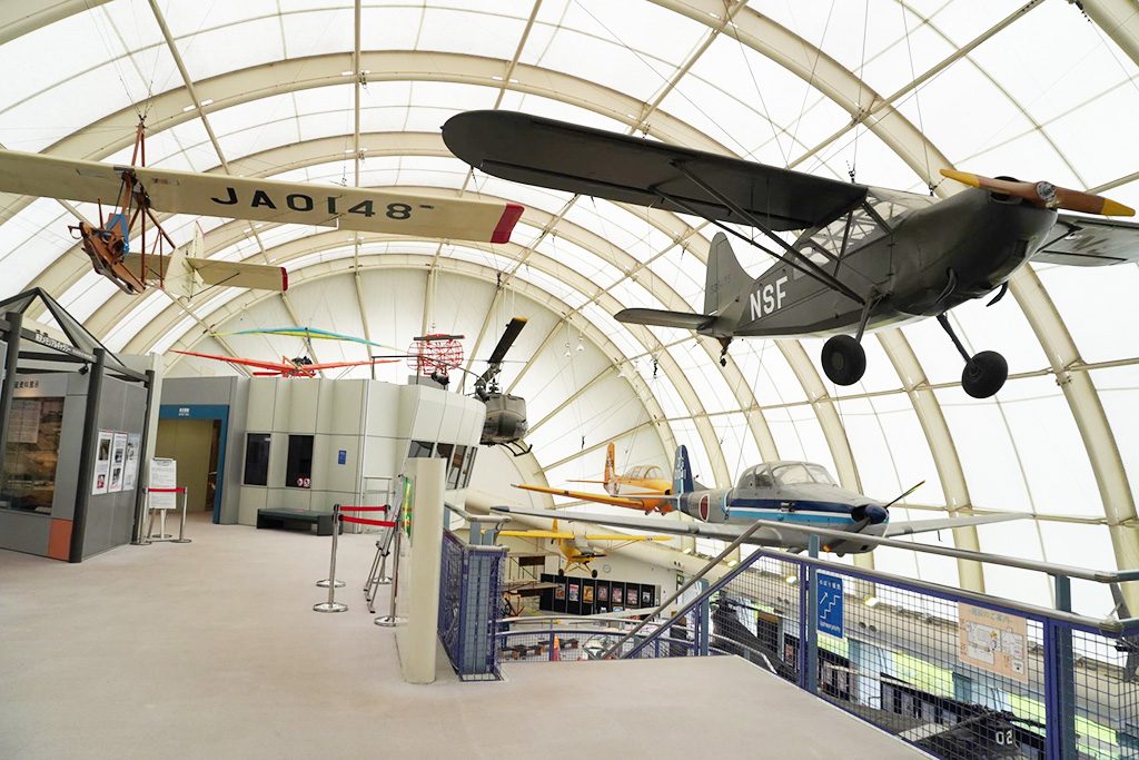 航空機展示エリア/所沢航空発祥記念館(埼玉県/所沢市)