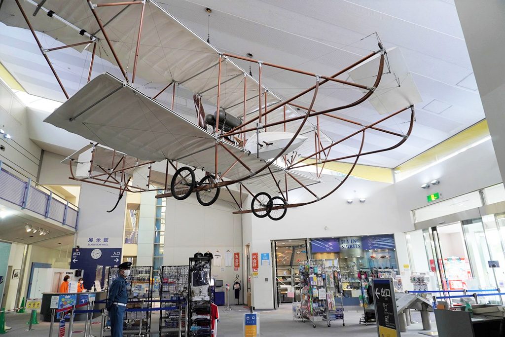 日本初の国産軍用機(復元レプリカ)/所沢航空発祥記念館(埼玉県/所沢市)