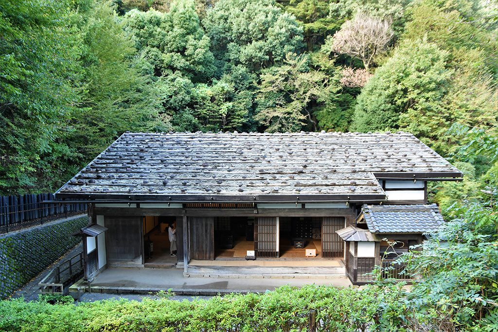 長野県の伊那部宿から移築された三澤家住宅/川崎市立日本民家園(神奈川県)