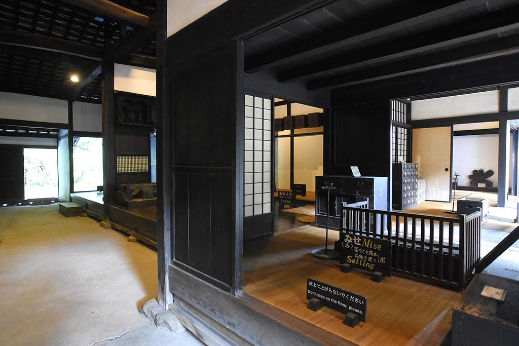 古民家内部/川崎市立日本民家園(神奈川県)