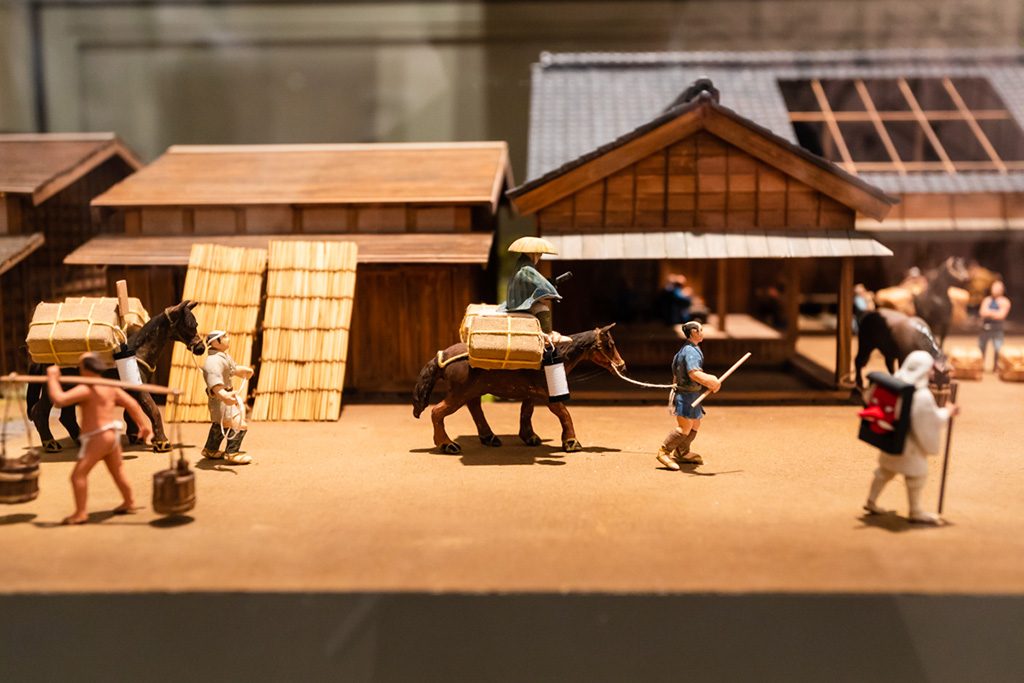 「歴史展示室」/物流博物館(東京都/港区)