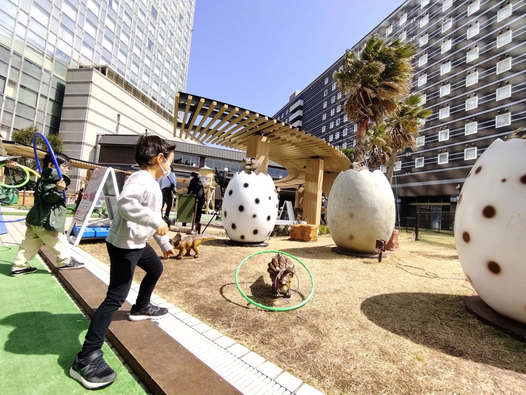 「恐竜ハンター」(無料)/ダイナソーアドベンチャーツアー in 東京ベイ幕張(千葉県)