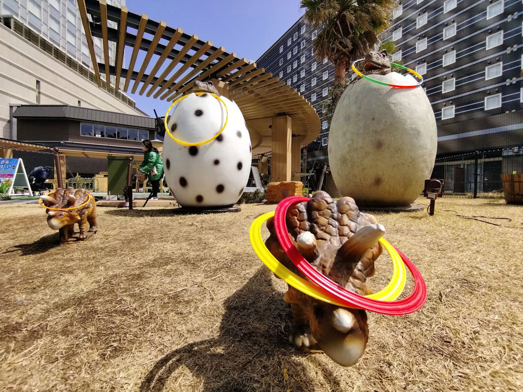 「恐竜ハンター」(無料)/ダイナソーアドベンチャーツアー in 東京ベイ幕張(千葉県)