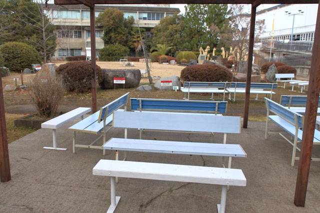 屋外園の藤棚/京都市青少年科学センター(京都府)