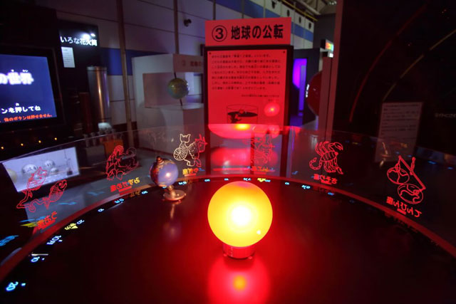 展示場の3階/京都市青少年科学センター(京都府)