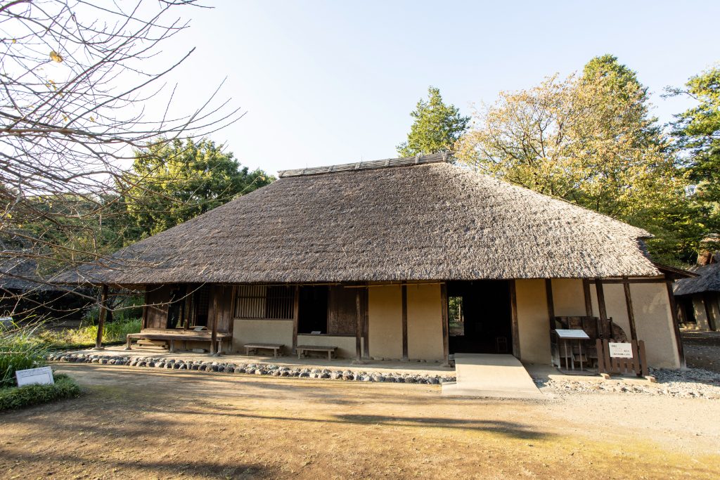 江戸時代中期の建物を復元したのが「綱島家」/江戸東京たてもの園(東京都/小金井市)