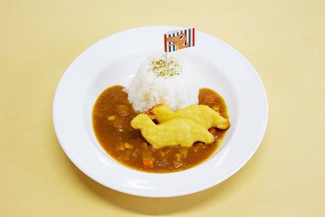 恐竜ナゲットが可愛い「お子さまカレー」/白浜エネルギーランド(和歌山県/白浜町)