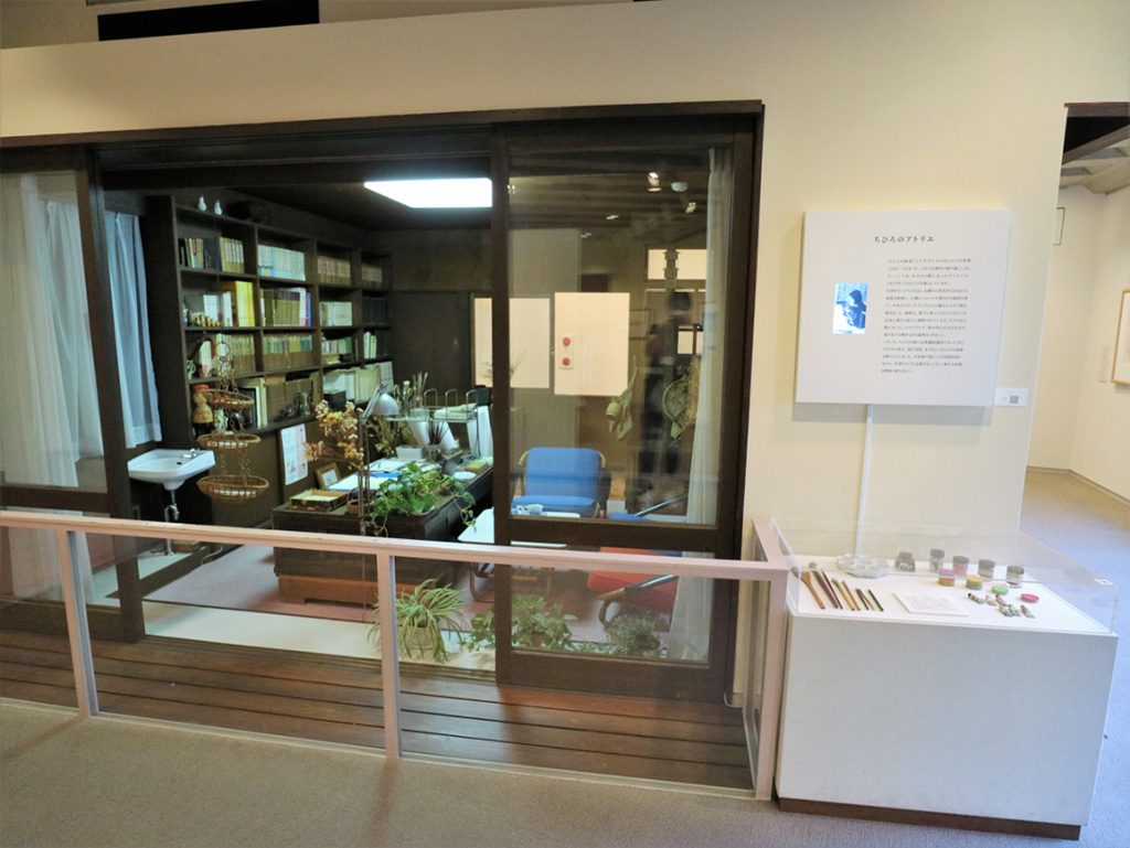 ちひろのアトリエ(復元)/ちひろ美術館・東京(東京都/練馬区)