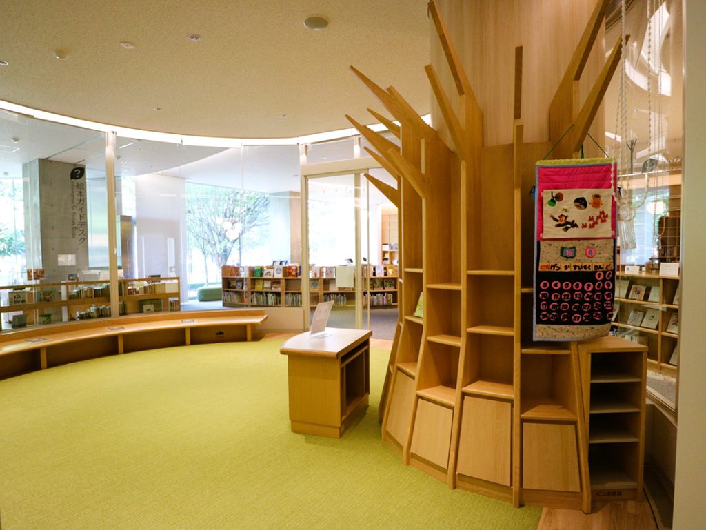 「おはなし会」が開催される場所/いたばしボローニャ絵本館(東京都・板橋区)