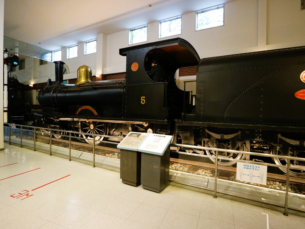 復元された蒸気機関車/東武博物館(東京都/墨田区)